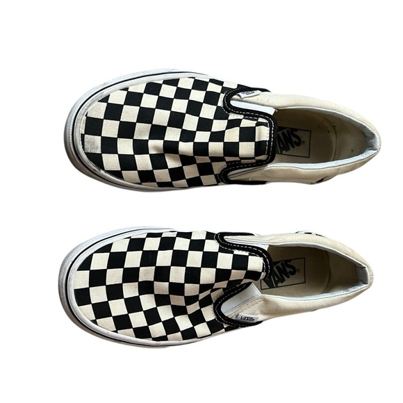 VANS Slip-On Checkerboard Skate Shoe Sz 7 - Picture 5 of 8